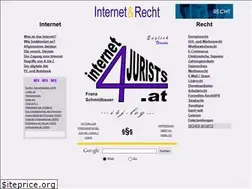 Sites similar to internet4jurists.at