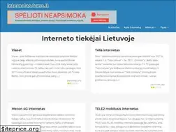 Sites similar to internetasjums.lt