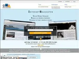 Sites similar to internetbaukasten.de