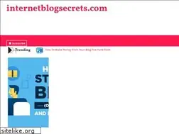 Sites similar to internetblogsecrets.com