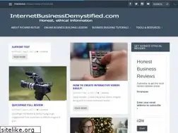 Sites similar to internetbusinessdemystified.com