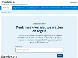 Sites similar to internetconsultatie.nl