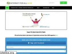 Sites similar to internetforallnow.org