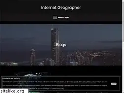 Sites similar to internetgeographer.co.uk