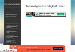 Sites similar to internetgeschwindigkeit.net
