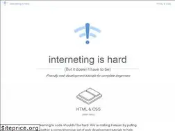 Sites similar to internetingishard.com
