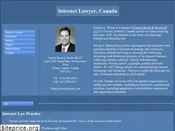 Sites similar to internetlaw.com