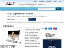 Sites similar to internetlaw.uslegal.com