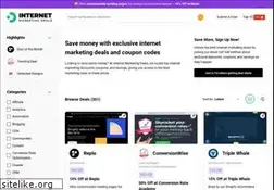 Sites similar to internetmarketingdeals.com