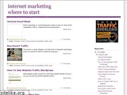 Sites similar to internetmarketingwherestart.blogspot.com