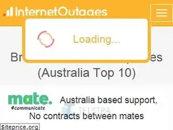 Sites similar to internetoutages.com.au