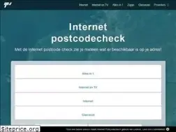 Sites similar to internetpostcodecheck.nl