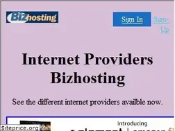 Sites similar to internetproviders.bizhosting.com