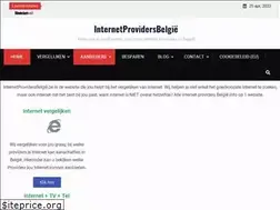 Sites similar to internetprovidersbelgie.be