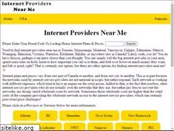 Sites similar to internetprovidersnearme.ca