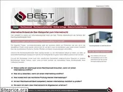 Sites similar to internetrecht-best.de