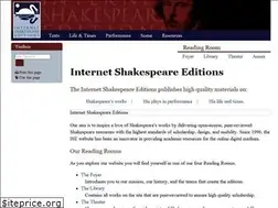 Sites similar to internetshakespeare.uvic.ca