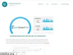 Sites similar to internetsnelheid-testen.nl
