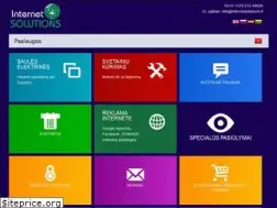 Sites similar to internetsolutions.lt
