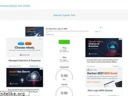 Sites similar to internetspeedtestonline.com