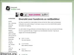 Sites similar to internettbutikker.com