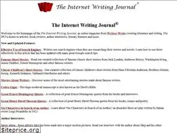 Sites similar to internetwritingjournal.com