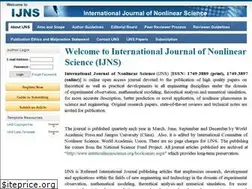 Sites similar to internonlinearscience.org