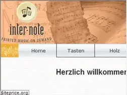 Sites similar to internote.info