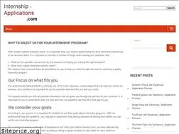 Sites similar to internship-applications.com
