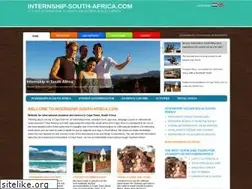 Sites similar to internship-south-africa.com