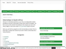 Sites similar to internships-southafrica.co.za