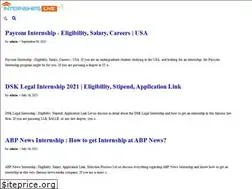 Sites similar to internshipslive.com
