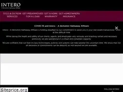 Sites similar to intero.com