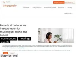 Sites similar to interprefy.com