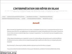 Sites similar to interpretation-reve-islam.com