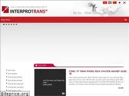Sites similar to interprotrans.net
