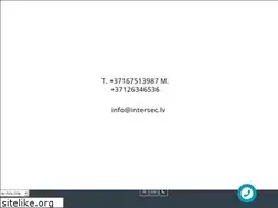 Sites similar to intersec.lv