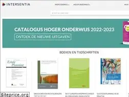 Sites similar to intersentia.be