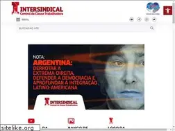 Sites similar to intersindicalcentral.com.br