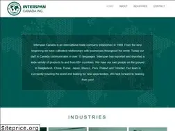 Sites similar to interspancanada.com