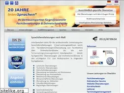 Sites similar to intersprachen.de