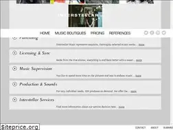 Sites similar to interstellar-music.com