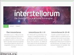 Sites similar to interstellarum.de