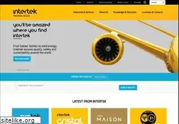 Sites similar to intertek.com