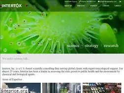 Sites similar to intertox.com