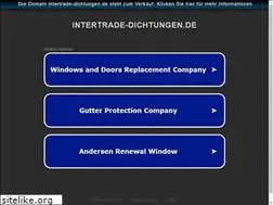 Sites similar to intertrade-dichtungen.de