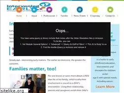 Sites similar to interveningearly.org