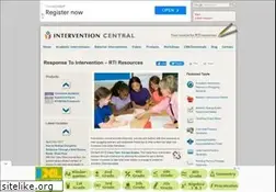 Sites similar to interventioncentral.org