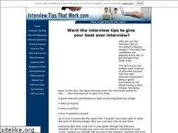 Sites similar to interview-tips-that-work.com