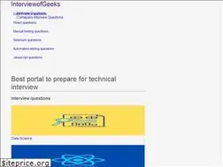 Sites similar to interviewofgeeks.com